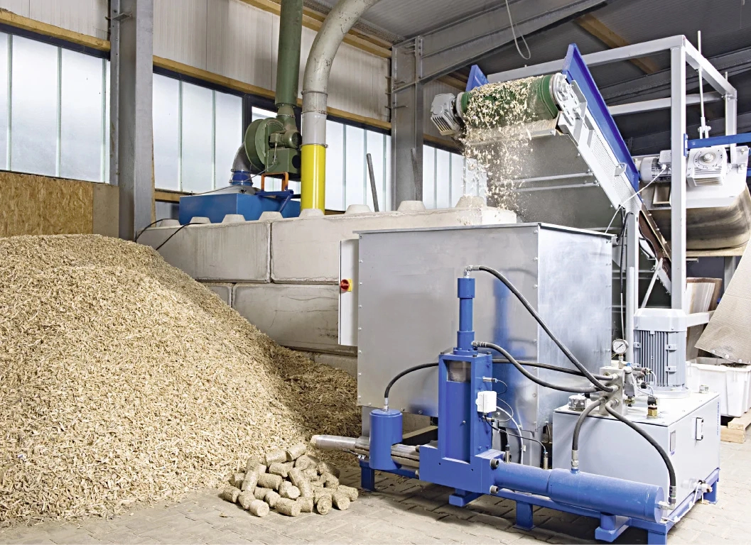 Wood Recycling Process & Size Reduction